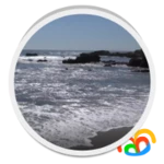 beach real live wallpaper android application logo